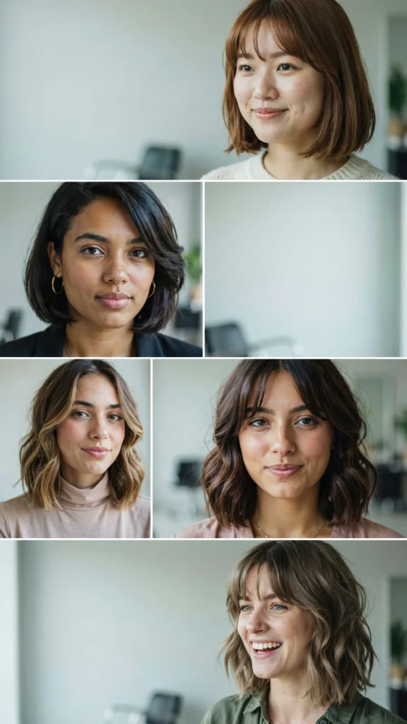 Short Bob With Wispy Bangs