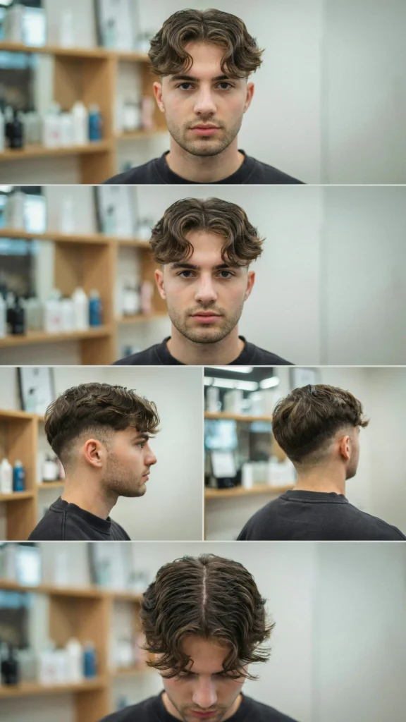 Wavy Layered Taper Cut