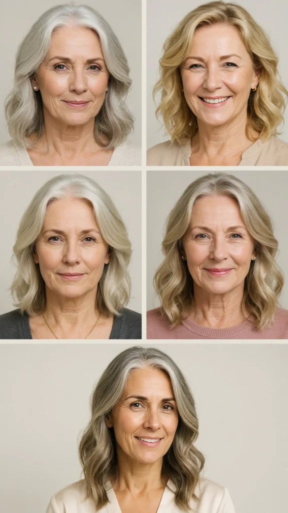 Medium Cut With Soft Perm