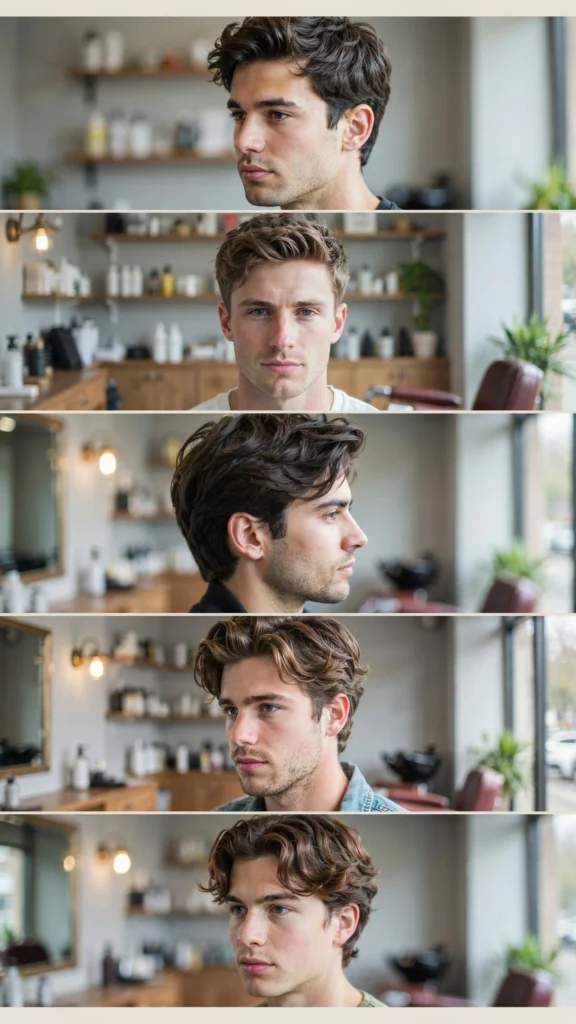 Wavy Layers With Mid Fade