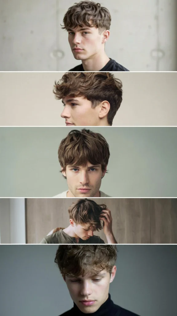 Wavy Layered Wolf Cut