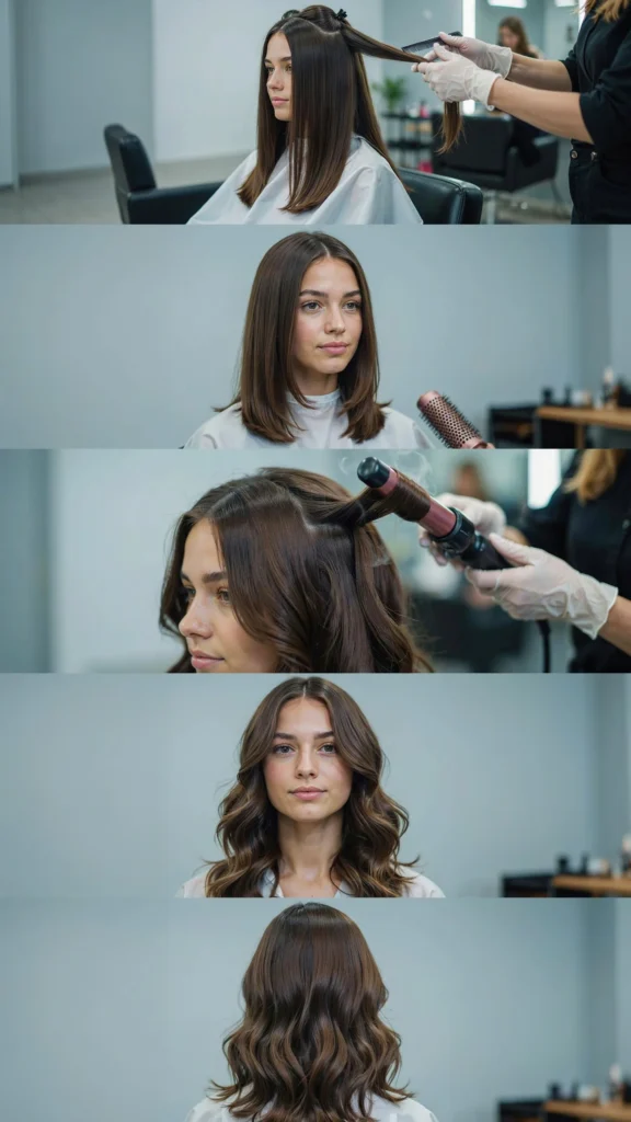 Wavy Layers With Middle Part