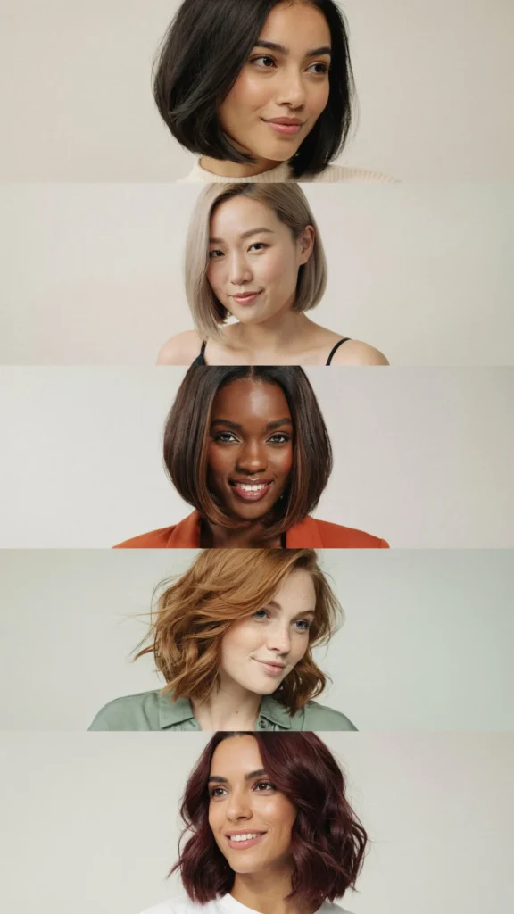 25. Asymmetrical Short Bob