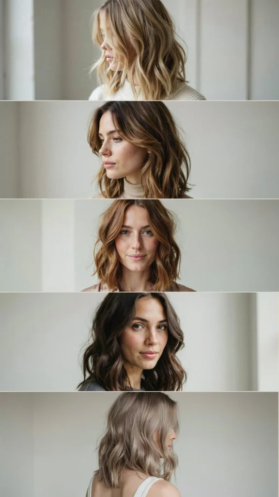 Face-Framing Wavy Layers