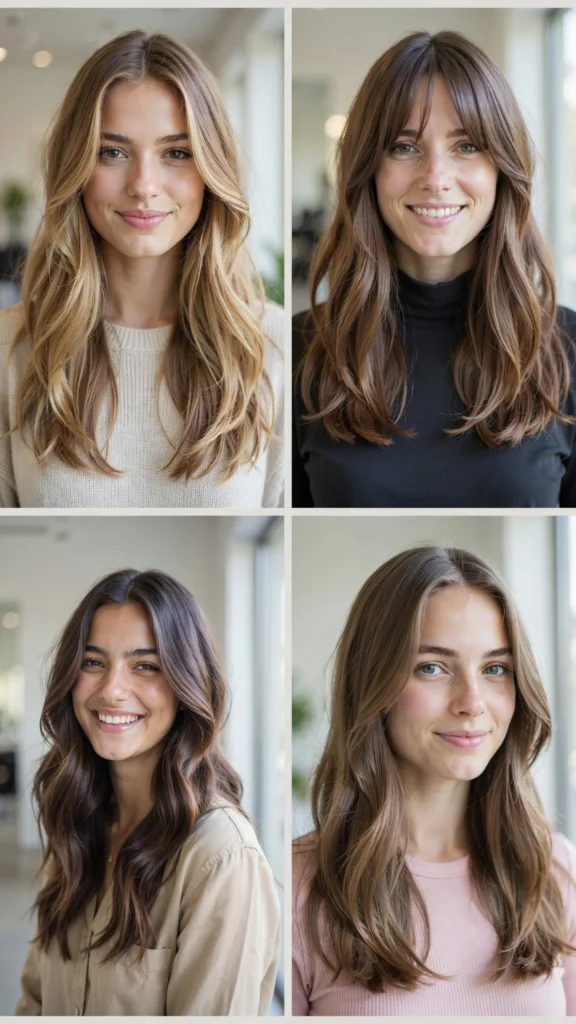 Long Butterfly Haircut With Airy Layers