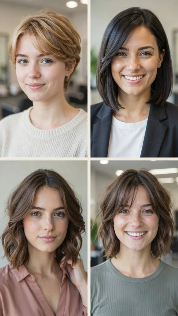  Short Hair With Side Bangs