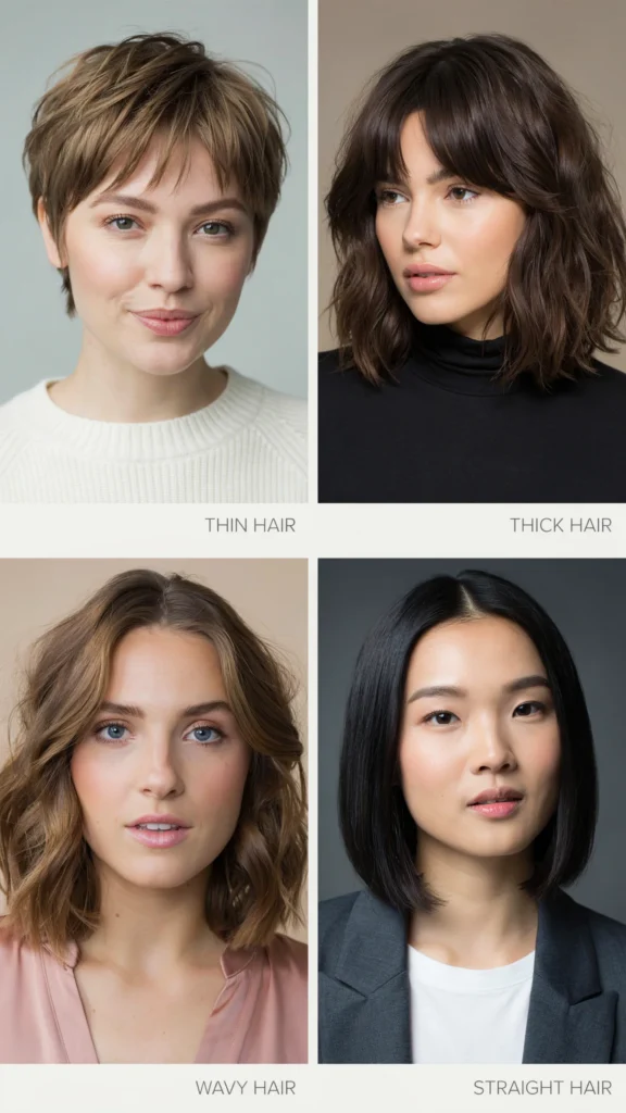 Best Short Cuts by Hair Type