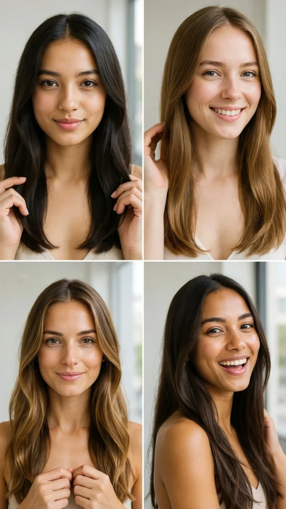 17. Long Straight Hair With Subtle Layers