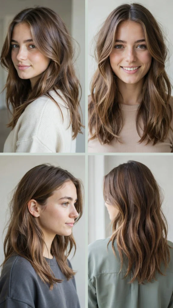  Choppy Long Layers For Thick Hair