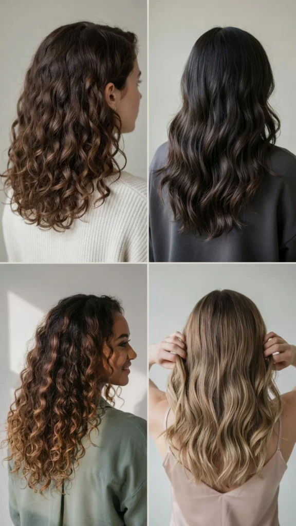 Curly V-Cut Layers