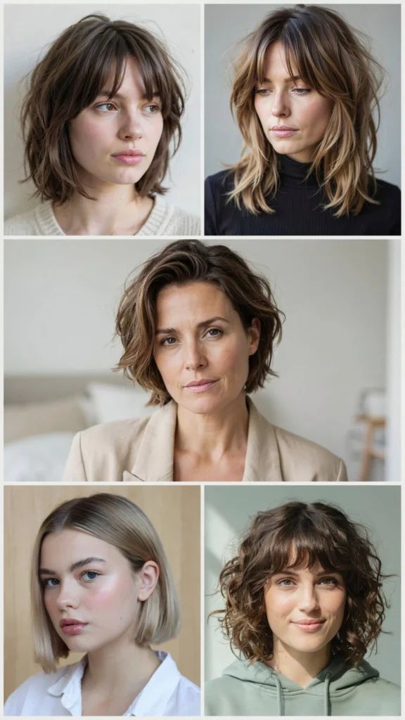 Short Shag Cut