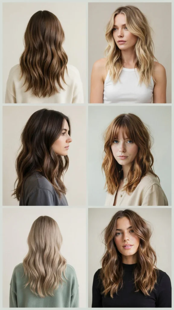  Long Wavy Layers With Choppy Texture