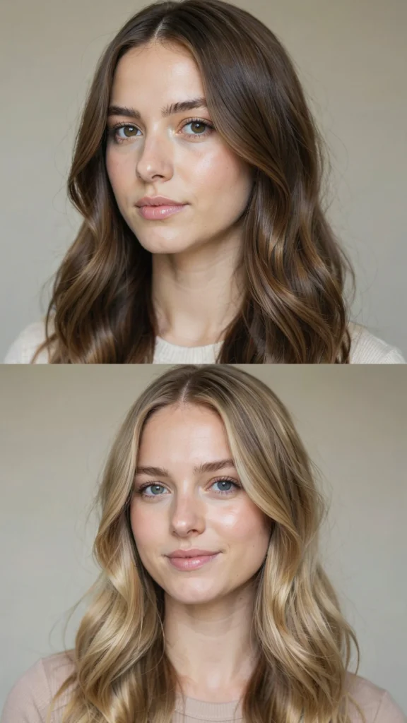 Long Shaggy Wavy Layers