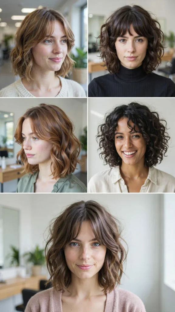  Curly Shag Bob
