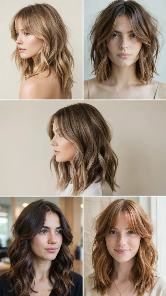 Medium Shag With Soft Waves