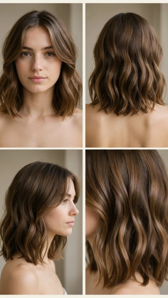 Feathered Wavy Layers