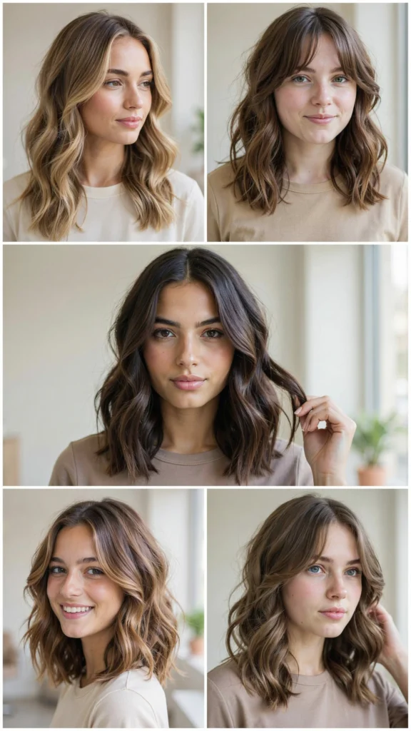  Collarbone Wavy Cut With Long Layers