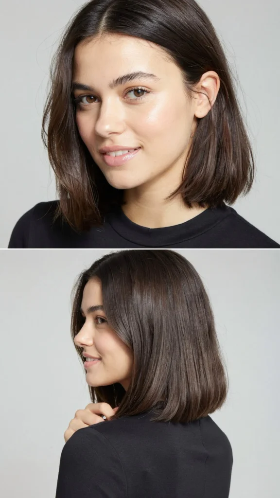 Textured Lob With Blunt Ends