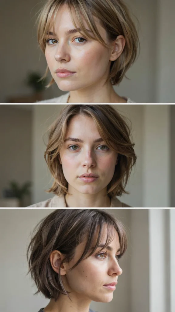 Long Pixie With Side Bangs
