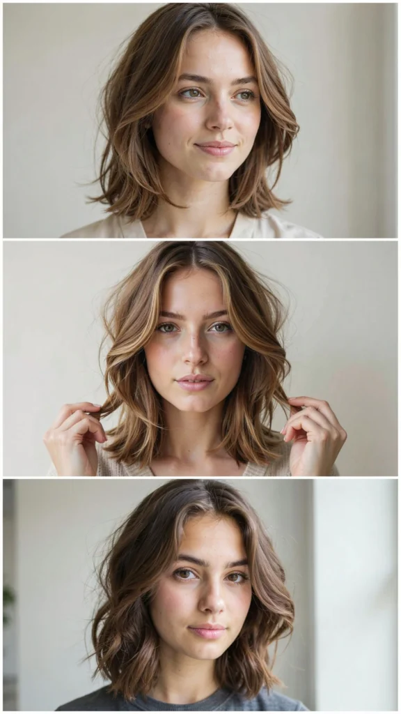 Feathered Medium Haircut