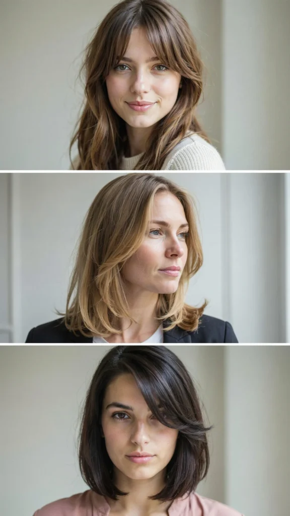 Side-Swept Bangs
