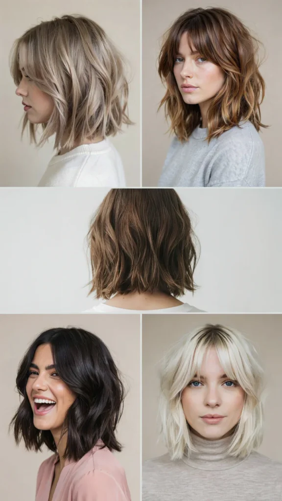  Short Shag Bob
