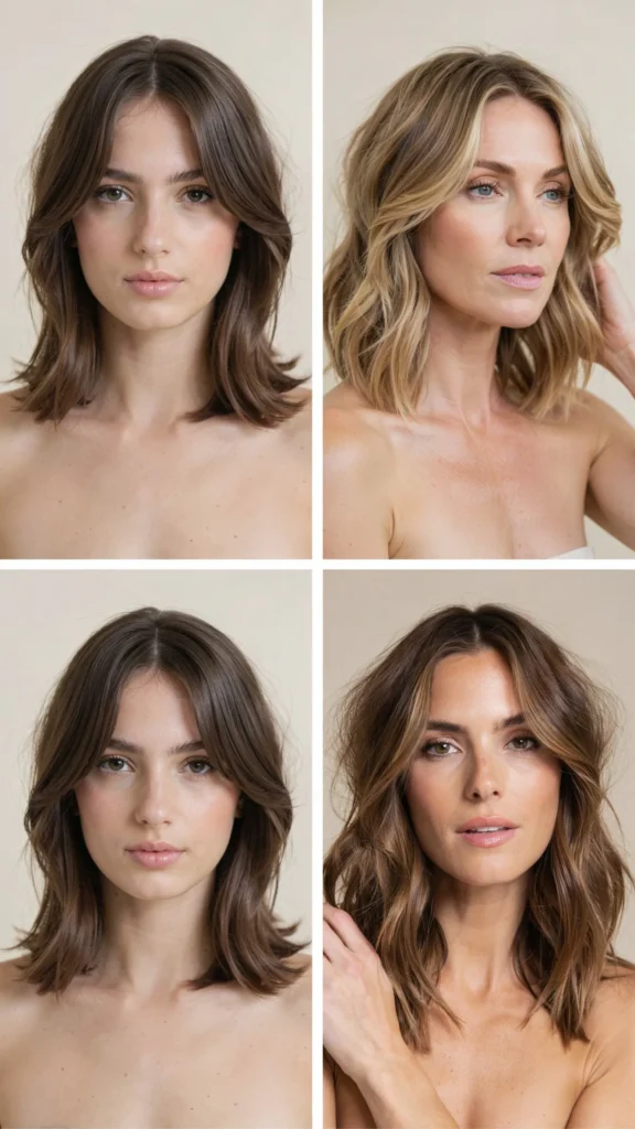 Medium Cut With Swoopy Layers