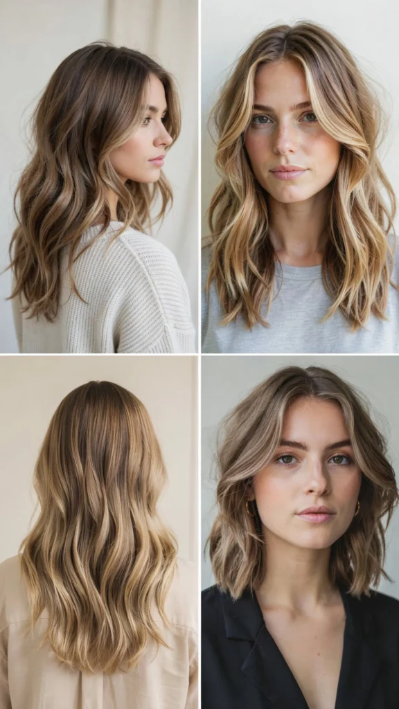 24. Medium Layers With Balayage