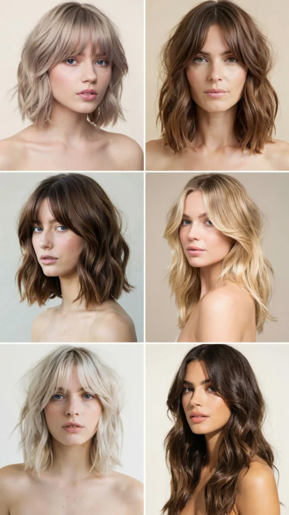 Best Wavy Layered Haircuts by Hair Length
