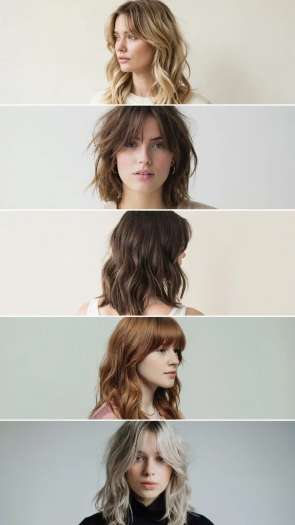 Wavy Layers With Textured Fringe