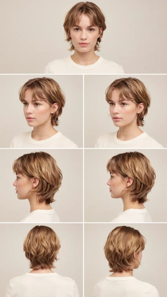 3. Textured Crop Cut