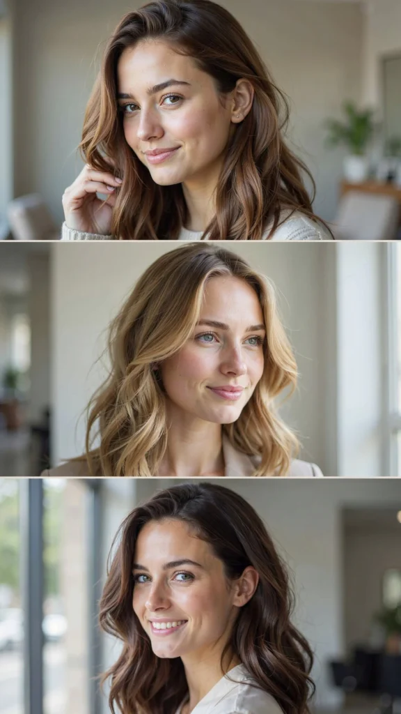 20. Long Layers With Side Part Volume