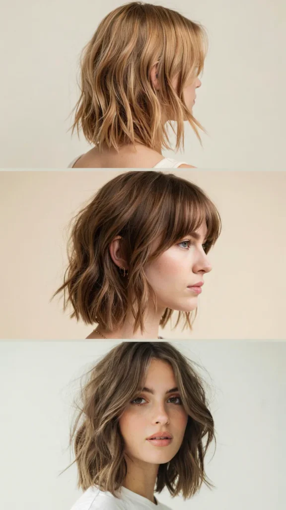 Medium Shag With Flipped Ends