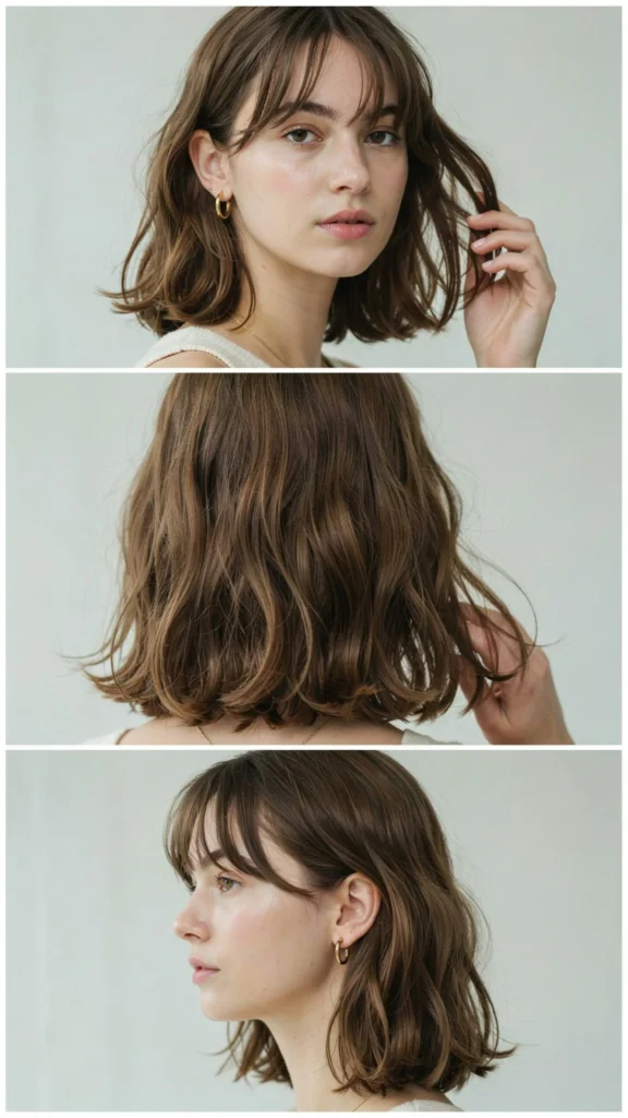 Soft Shoulder-Length Wavy Layers