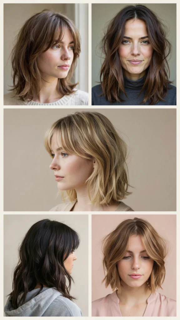  Soft Wolf Cut for Thin Hair