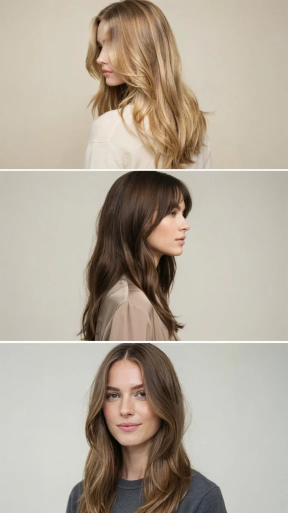 Long Layers With Blended Face Framing