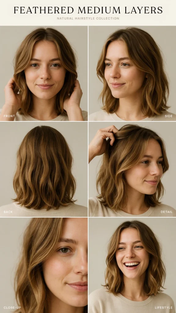 Feathered Medium Layers