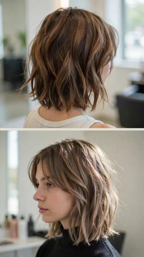Short Shag With Razored Layers