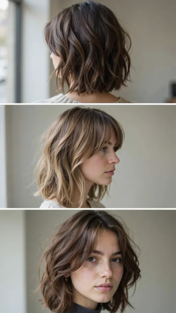 Medium Shag With Choppy Ends