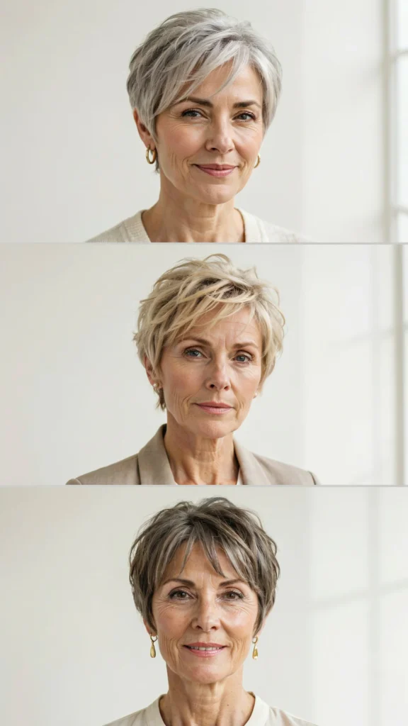 14. Very Short Pixie with Feminine Detail
