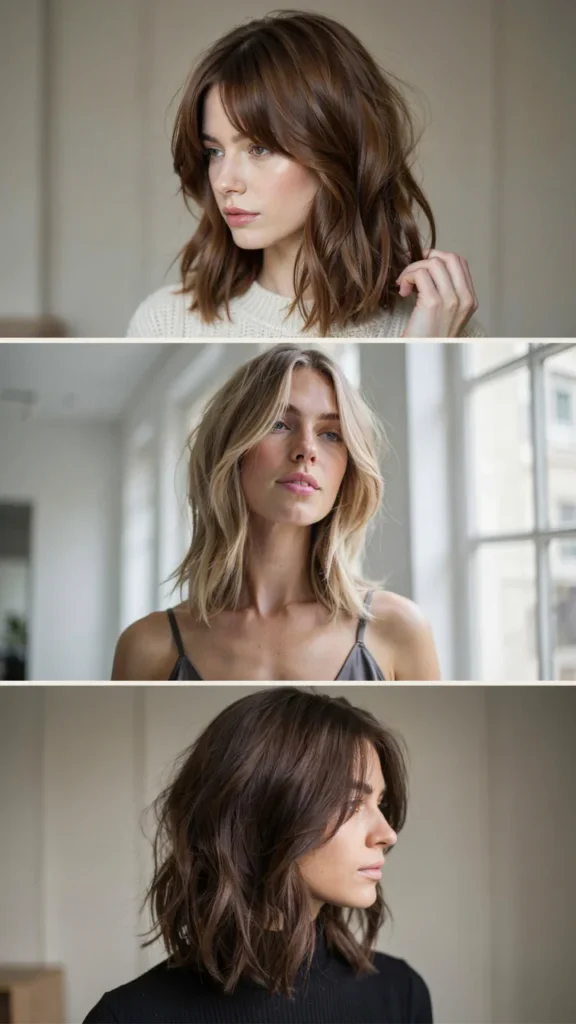 Polished Medium Shag Haircut