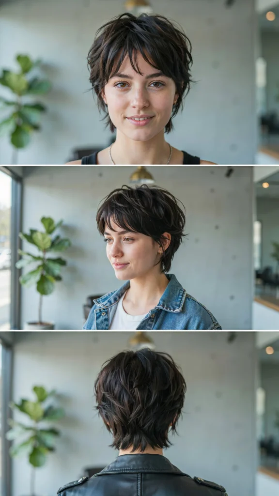 Textured Alt Pixie Cut