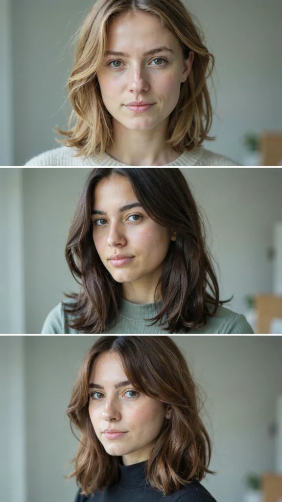 Side-Swept Layered Haircut