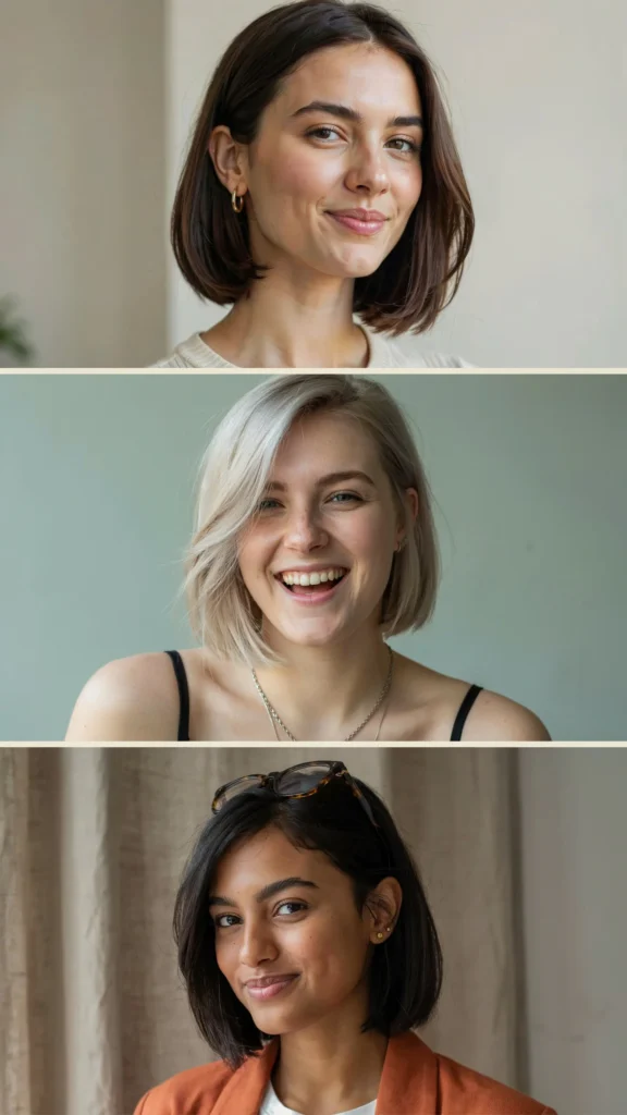 16. Asymmetrical Bob Haircut