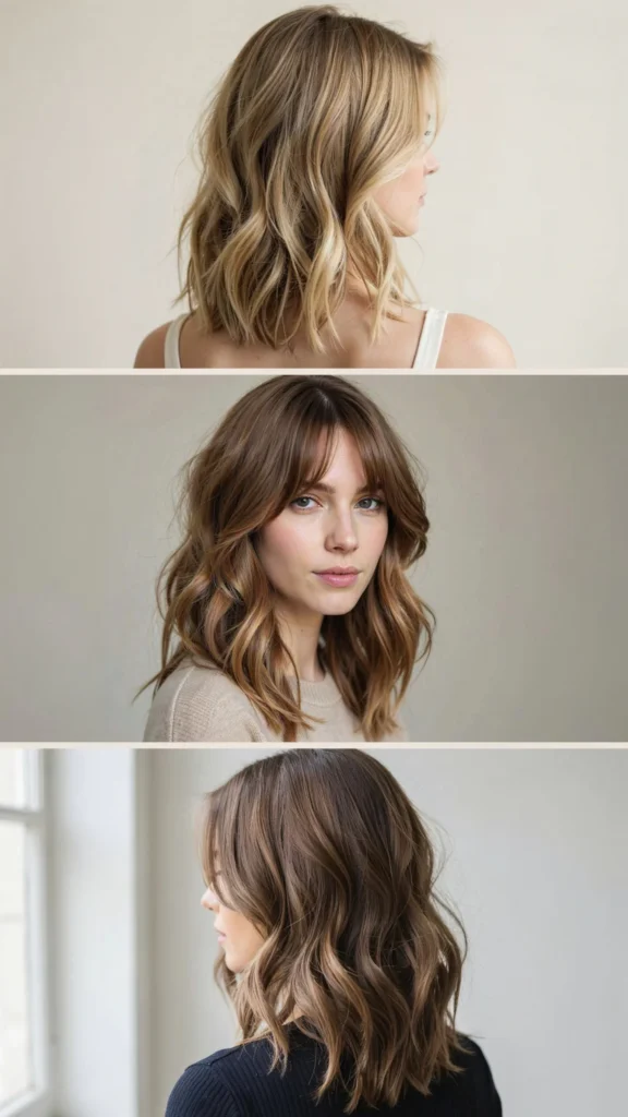 Medium Wavy Layers With Highlights