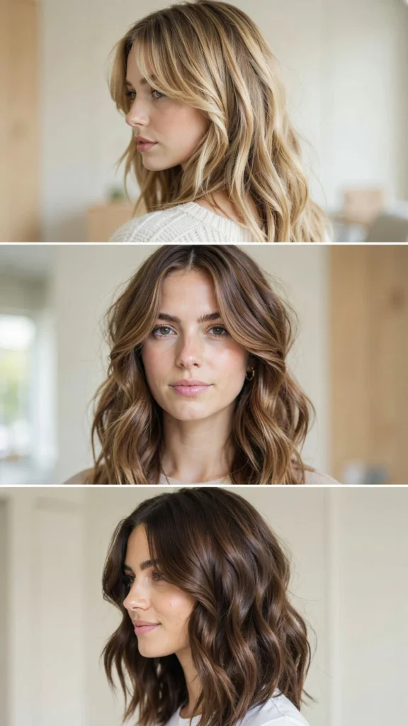 Wavy Butterfly Layers With Face Framing