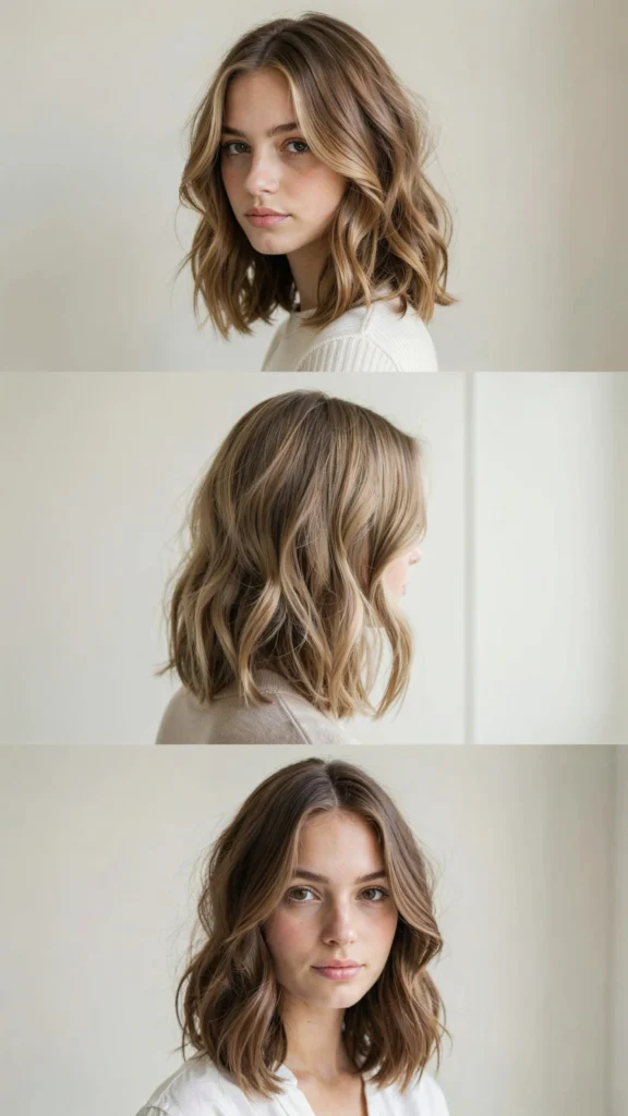 Medium Wavy Layers With Middle Part