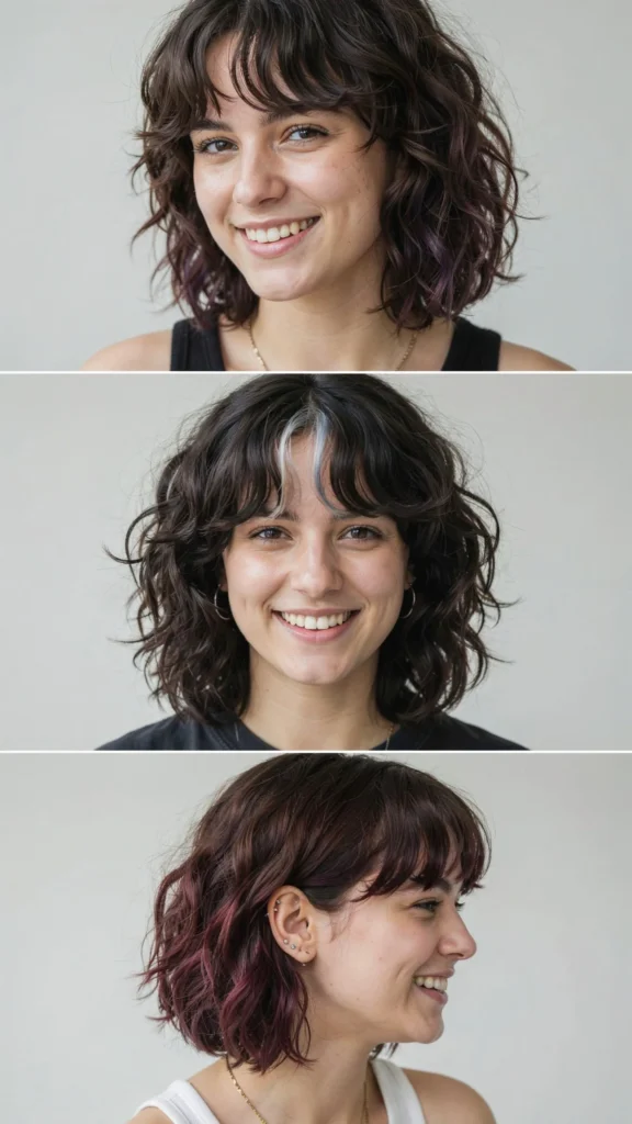Curly Emo Layers