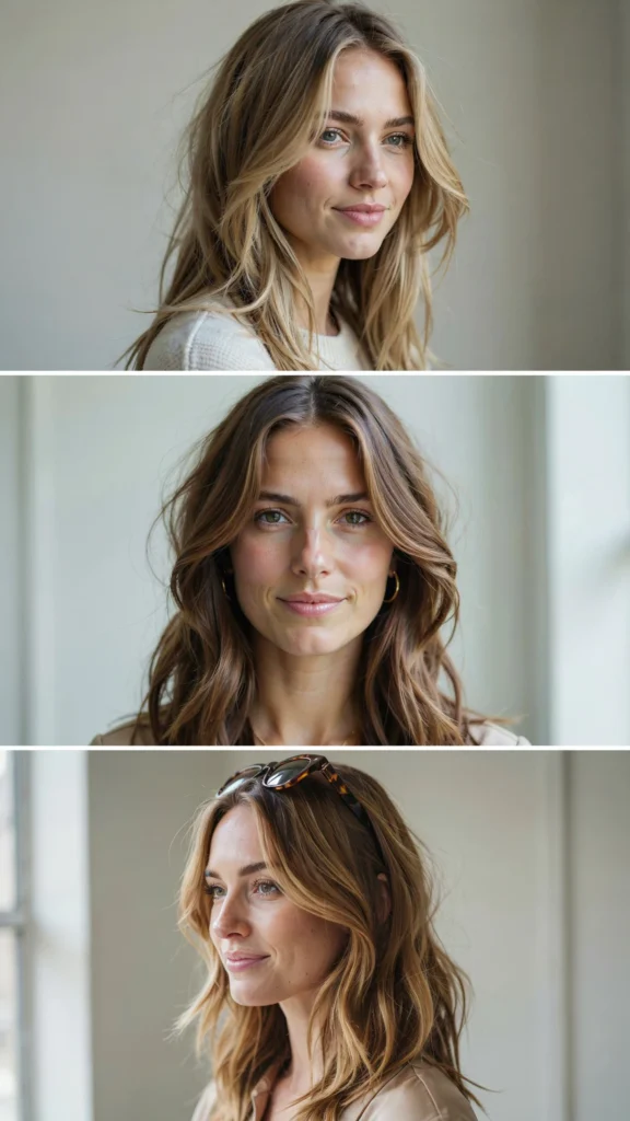 Classic Choppy Long Layers With Face-Framing Pieces