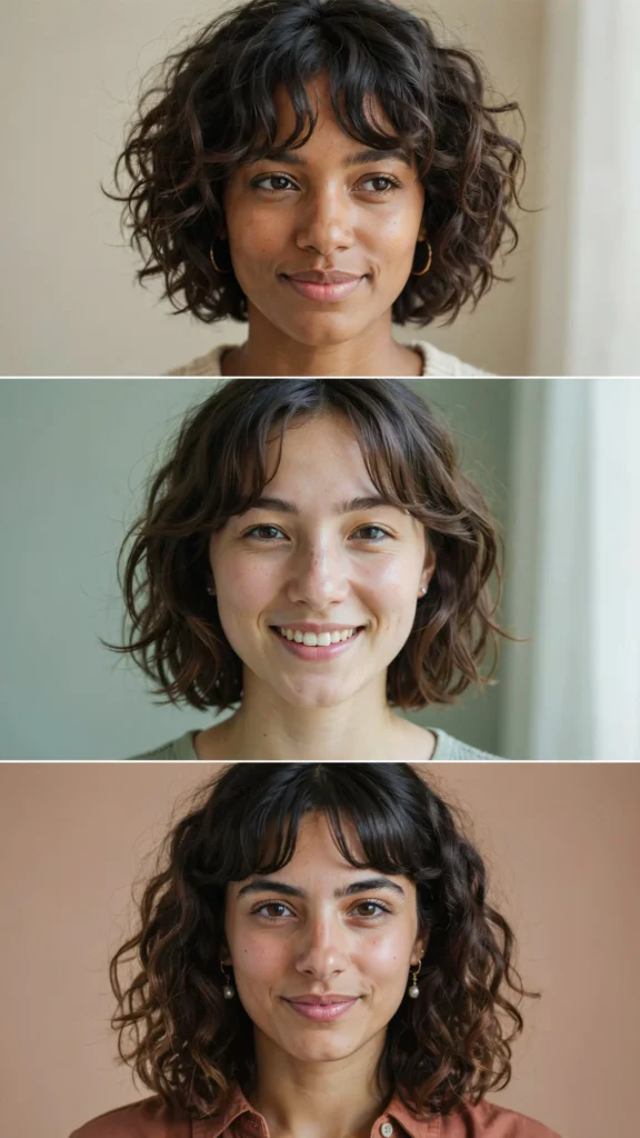 Short Curly Shag